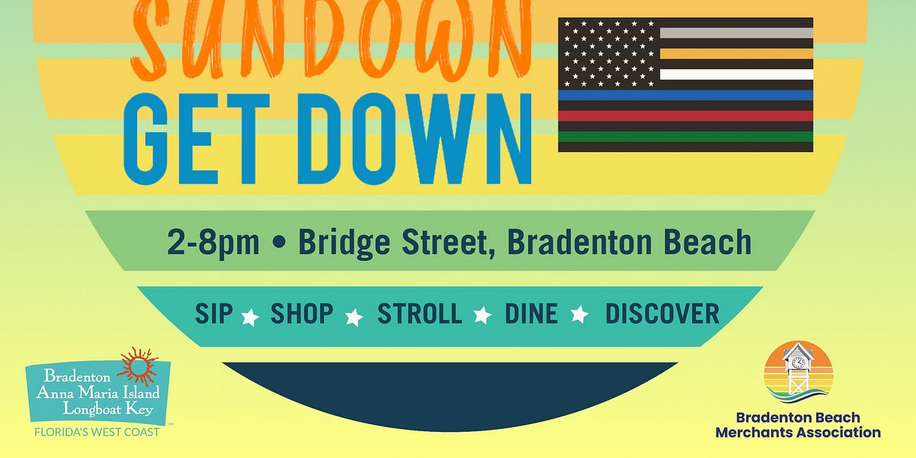 Bradenton Beach Merchants Association Announces the Return of Sundown Get Down