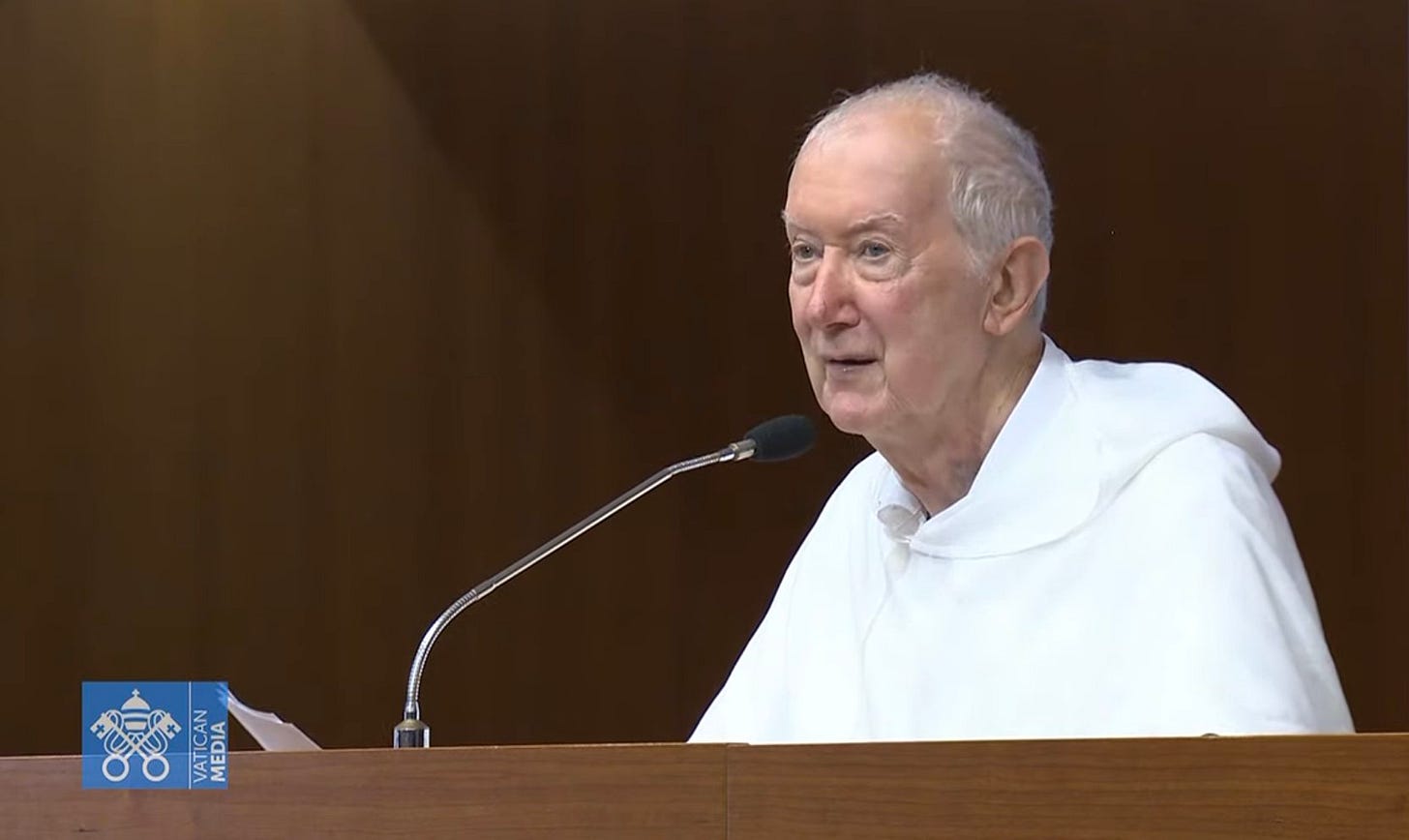Father Timothy Radcliffe showed at the synod: It takes a Dominican preacher to explain a Jesuit pope | America Magazine Father Timothy Radcliffe showed at the synod: It takes a Dominican preacher to explain a Jesuit pope | America Magazine