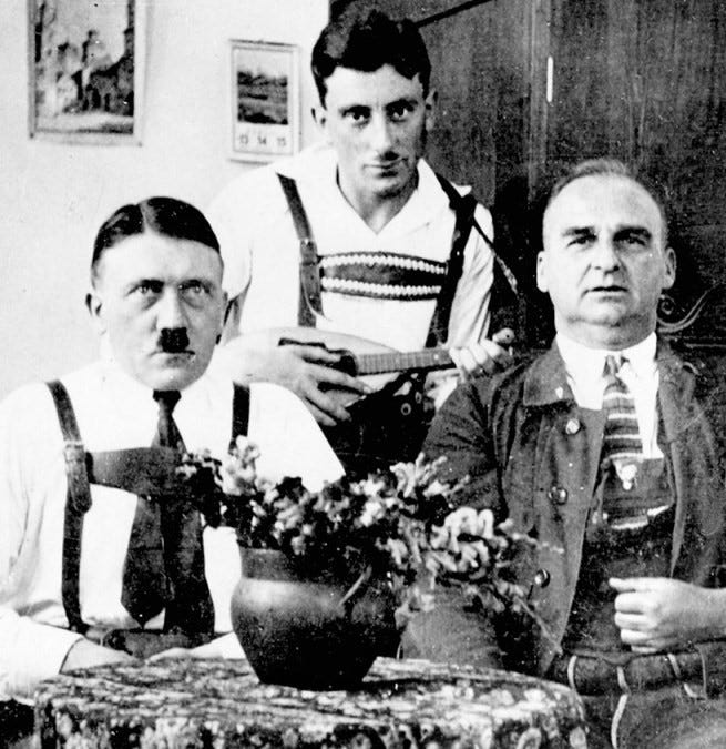 Hitler Beer Hall Putsch; Triumph of the Will march.