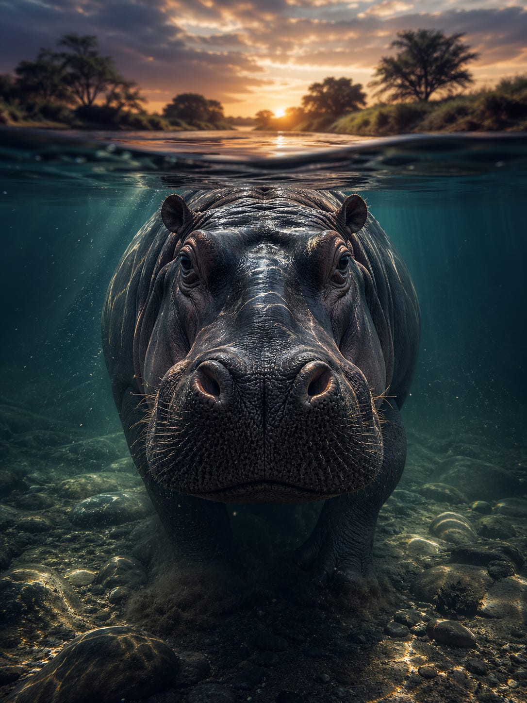 Not everything meant to live in the water was built to float—some are sustained in the deep, rising only when it’s time to breathe.