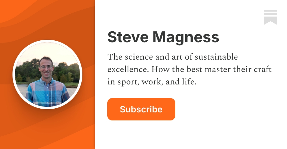 Steve Magness | Substack