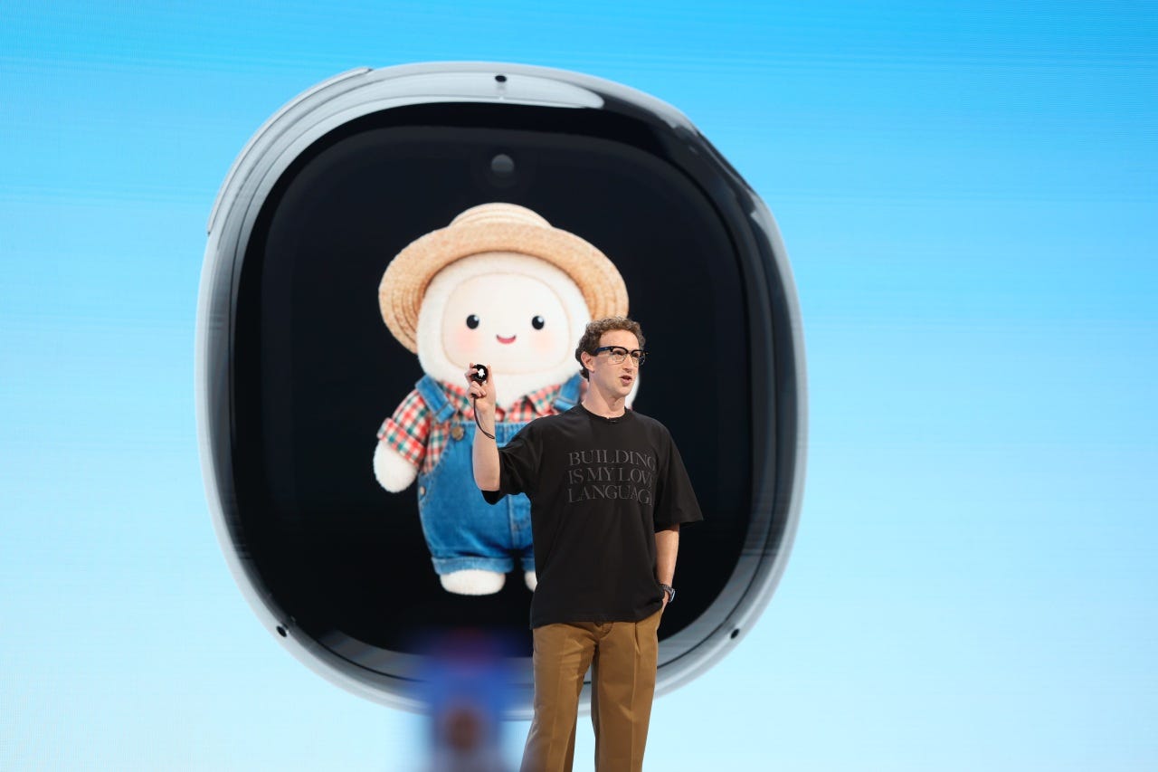 Mark Zuckerberg Showcases Muse AI Agent Fused With Smartglasses - WSJ