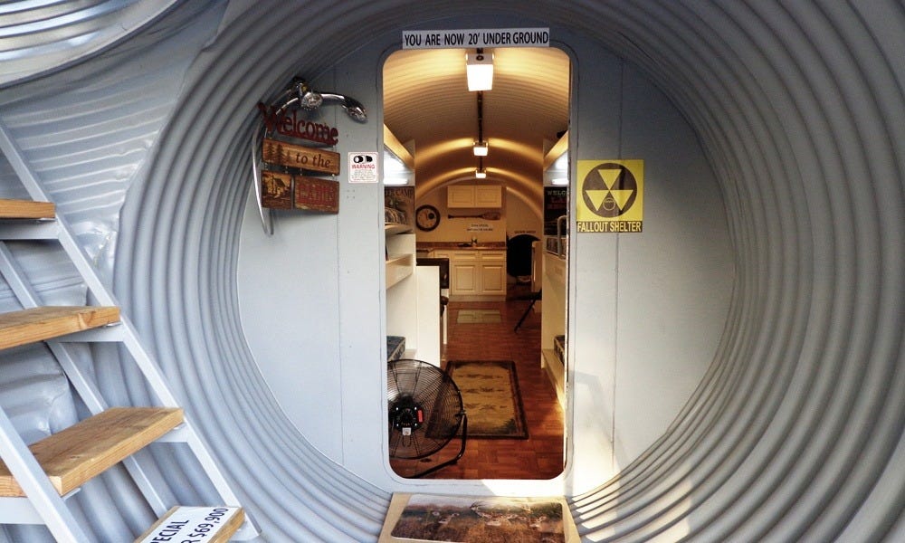 Underground Survival Shelters from Atlas | Cool Material
