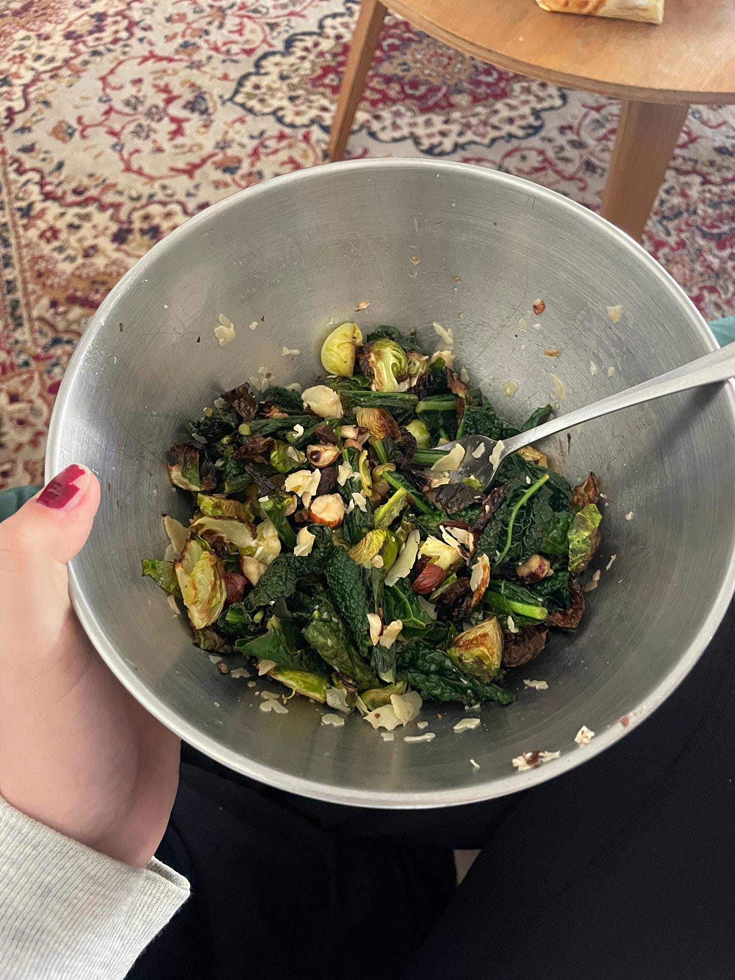 Brussels sprout salad