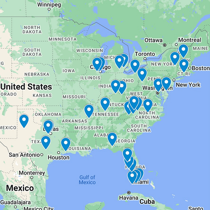 tour maps
