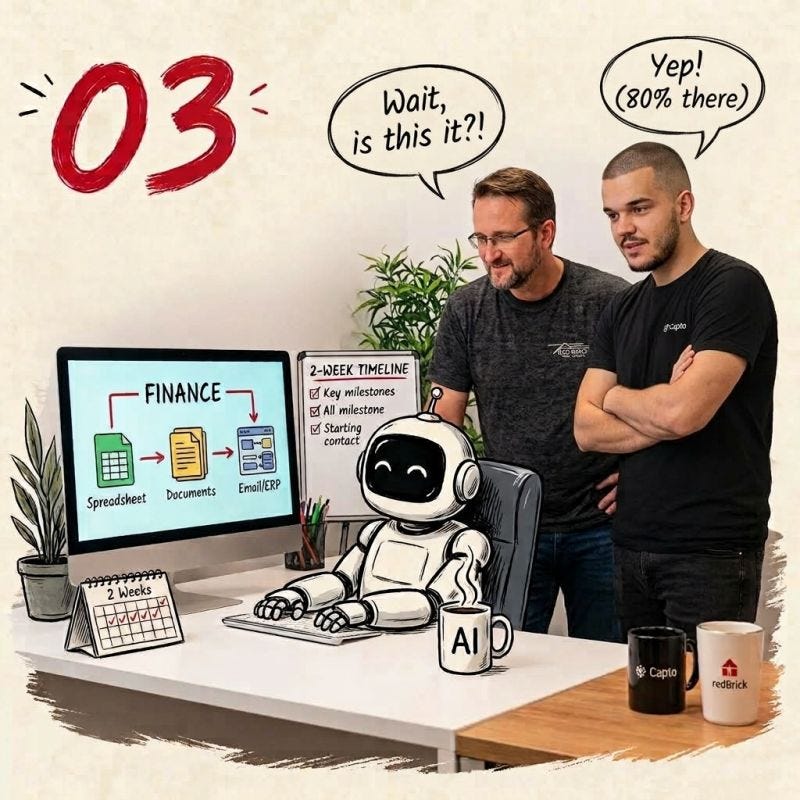 03 / Redbrick x Capto: What can you build in two weeks?⌛