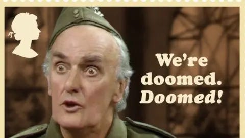 PA Dad's Army stamp