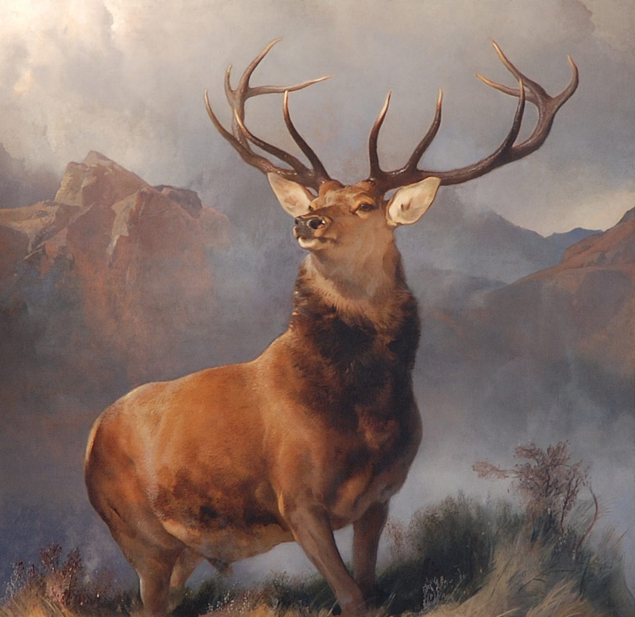 Landseer Monarch of the Glen stag Landseer Monarch of the Glen stag