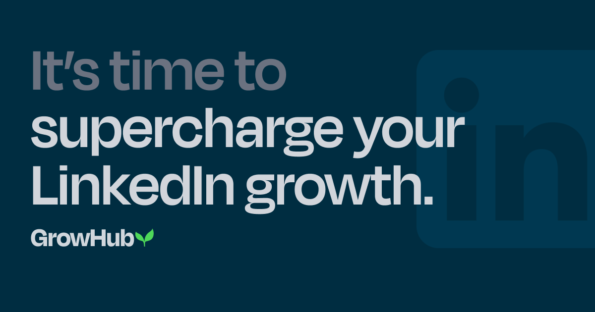 GrowHub - The AI Agent for LinkedIn personal branding for busy professionals