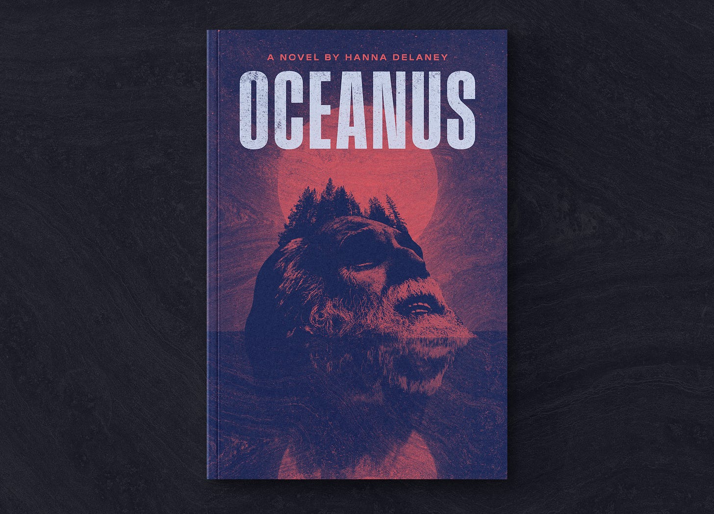 Oceanus book cover. Oceanus is a science fiction mystery thriller novel inspired by The Tempest. It tells the story of survivors trapped on an undocumented planet. They don't realise they're being watched, and the man watching has been waiting for a long time. 