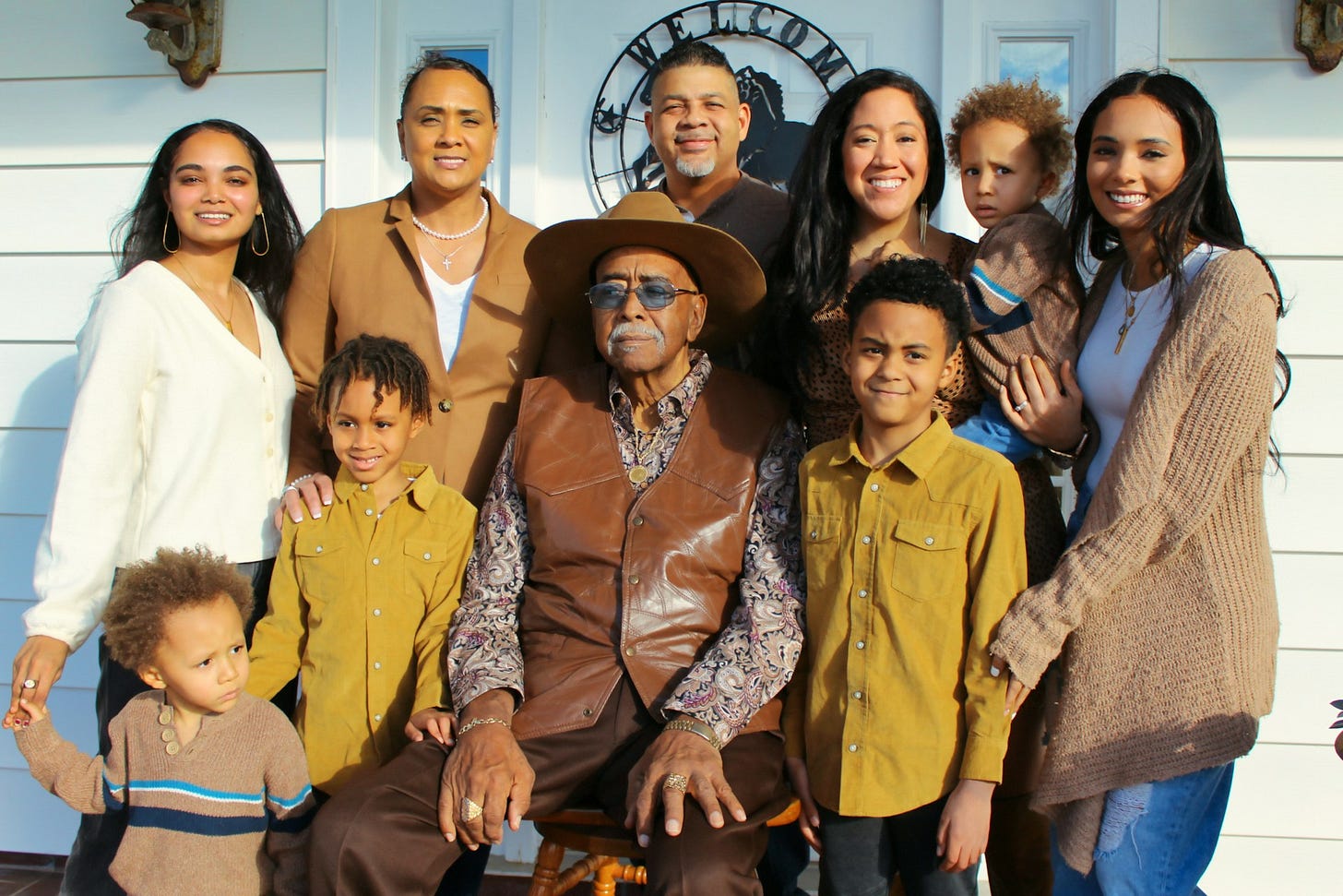 people from several generations being together