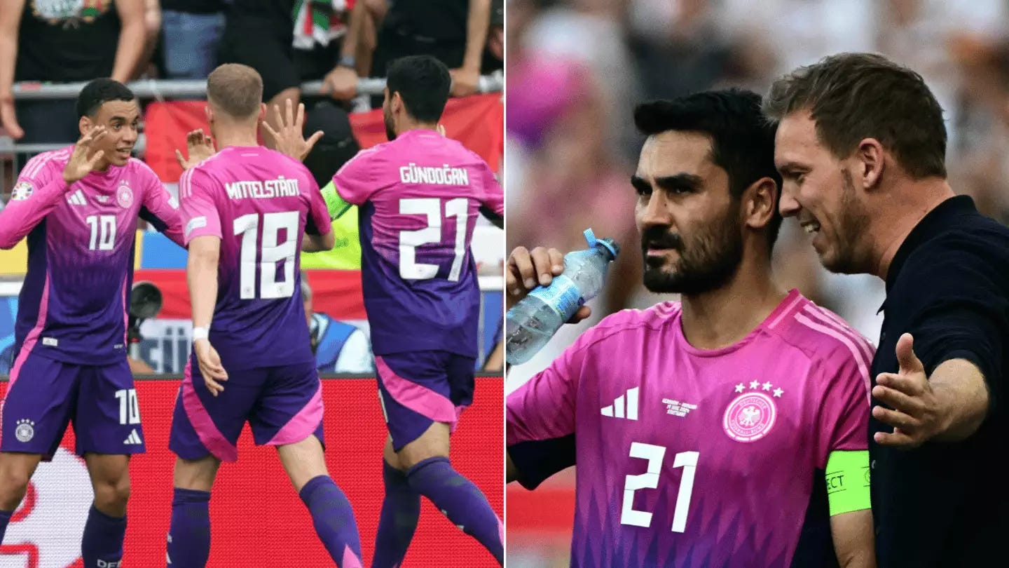 Why Germany are wearing their away kit for Euro 2024 clash against Hungary Why Germany are wearing their away kit for Euro 2024 clash against Hungary