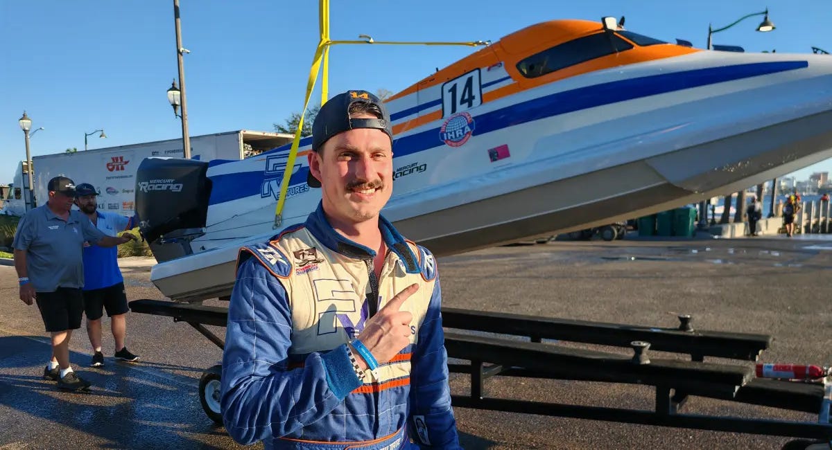 Bradenton Area River Regatta Opens Season with Andrew Tate’s First F1 Victory