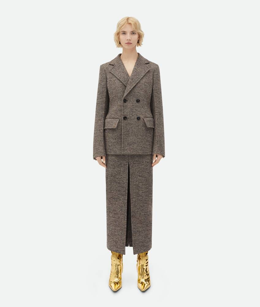 Display a large version of the product image 1 - Felted Wool Cape Jacket