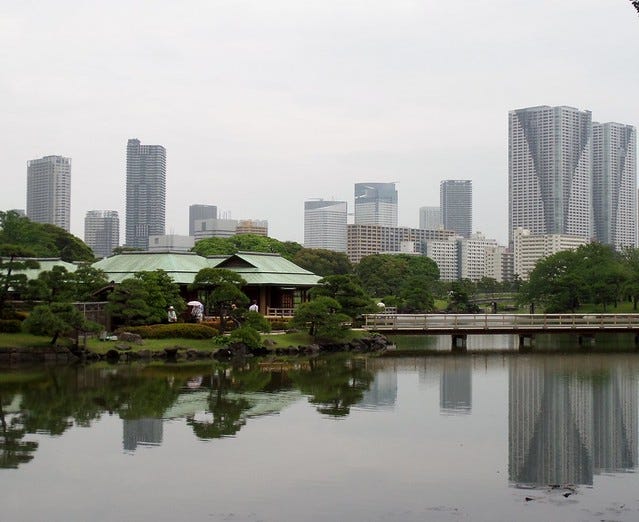 Hama-Rikyu Garden View Hama-Rikyu Garden View