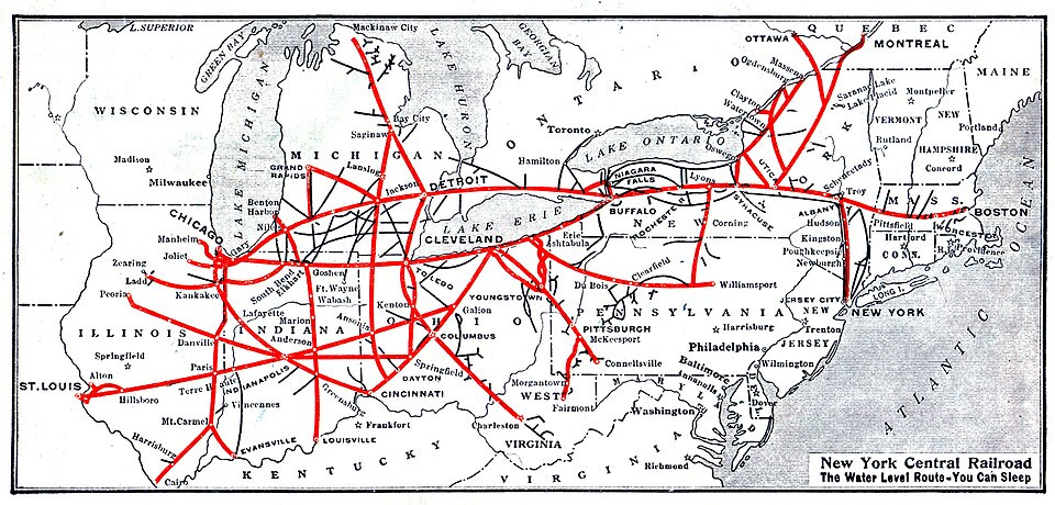 File:New York Central Railroad System map 1926th.jpg File:New York Central Railroad System map 1926th.jpg