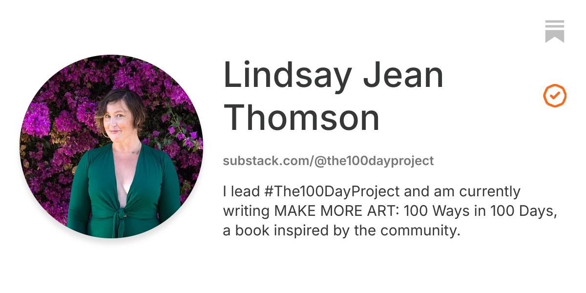 Lindsay Jean Thomson | Substack