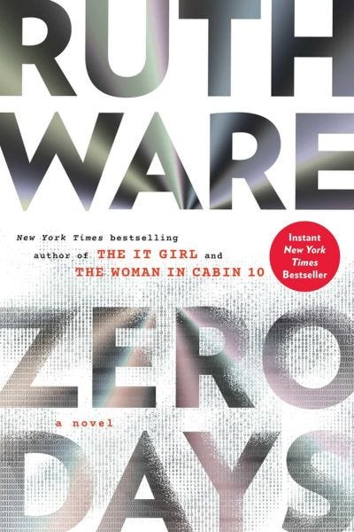 thriller books ruth ware zero days