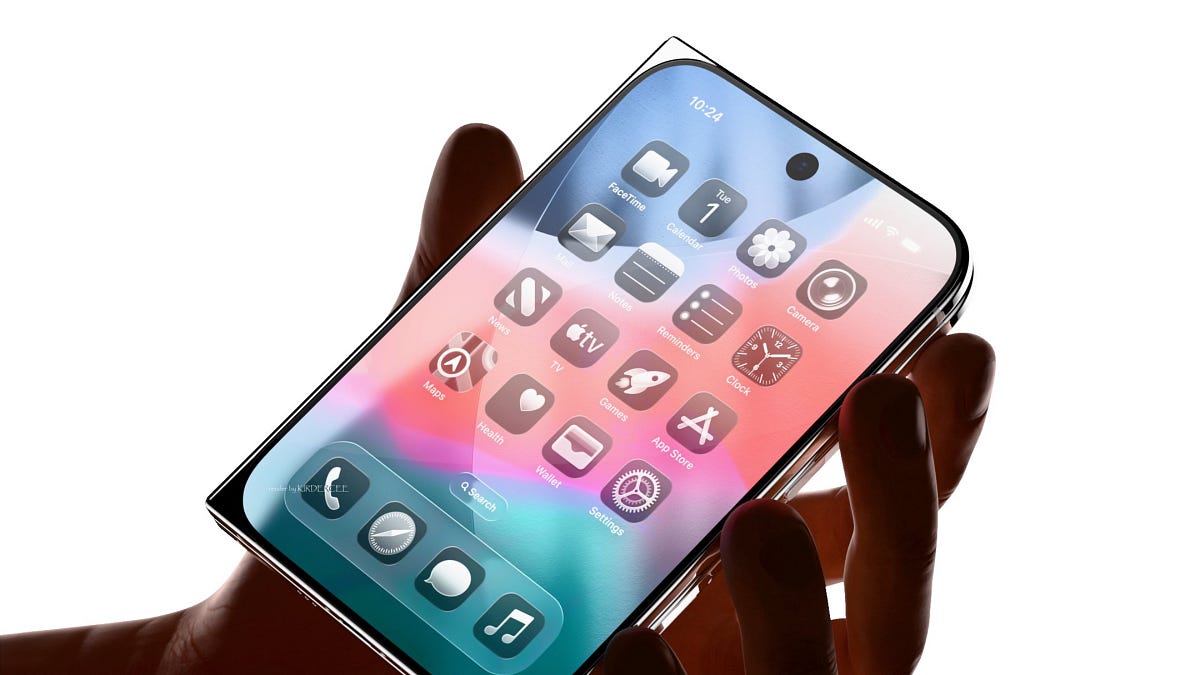 These iPhone Fold design mockups might give us our best look at Apple's foldable yet
