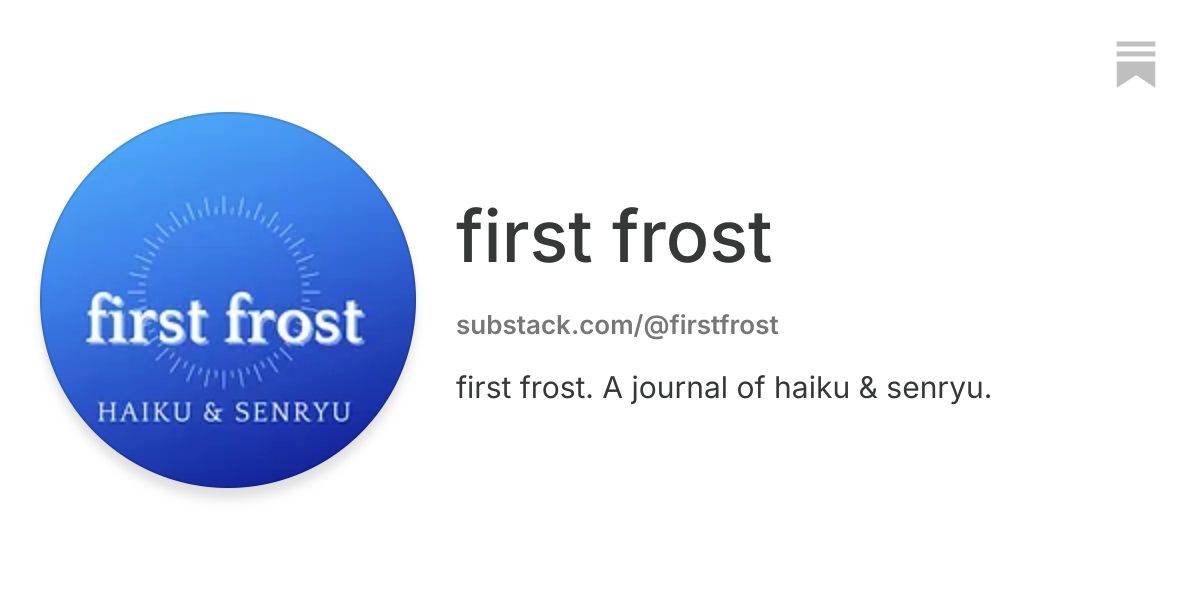 first frost | Substack