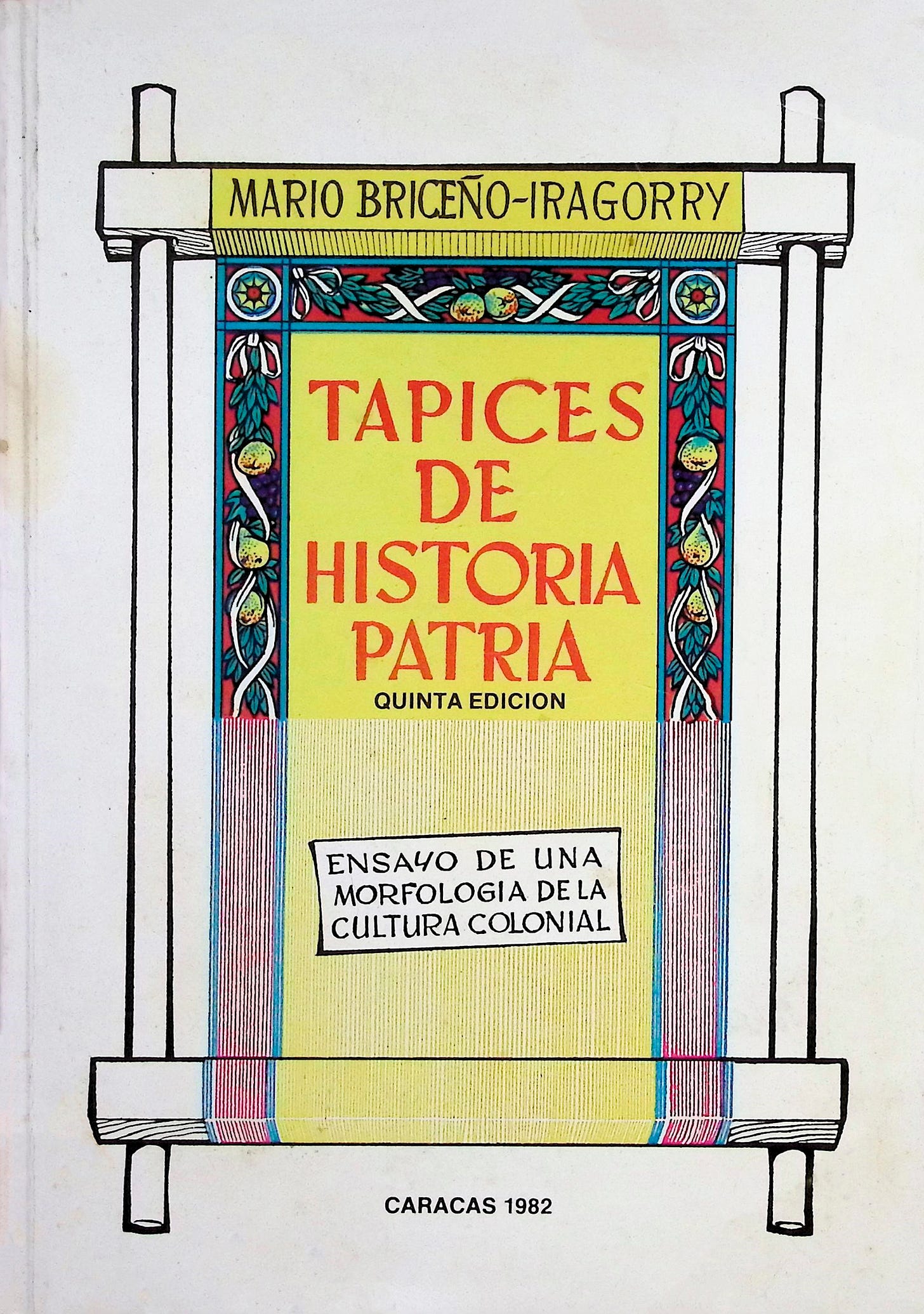 Tapices de Historia Patria: Esquema de una morfología de la cultura colonial (Quinta edición) Tapices de Historia Patria: Esquema de una morfología de la cultura colonial (Quinta edición)