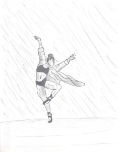 A drawing of a person dancing in the rain

AI-generated content may be incorrect.