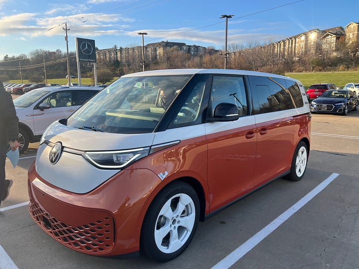 The Volkswagen van, and now the ID. Buzz