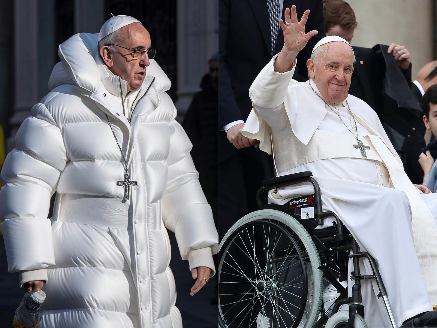 Pope Puffer: Midjourney Image of Pope in Balenciaga Is a Warning About AI Future - Bloomberg Pope Puffer: Midjourney Image of Pope in Balenciaga Is a Warning About AI Future - Bloomberg