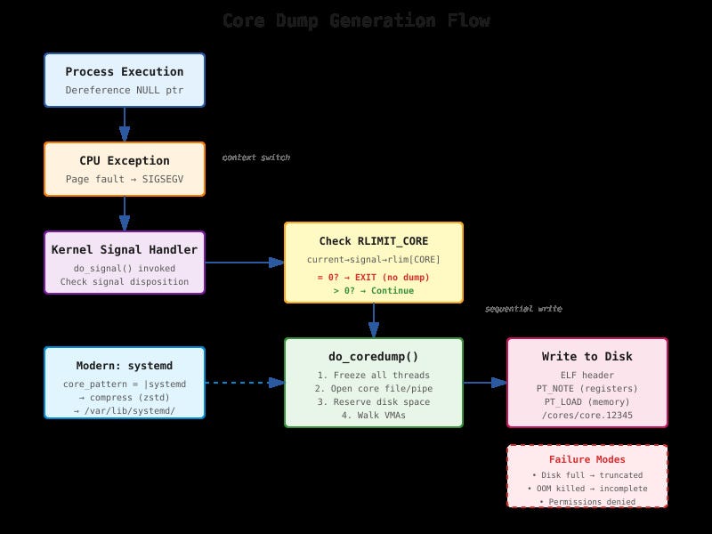 Post-Mortem Analysis: Core Dump Generation and Inspection in High ...