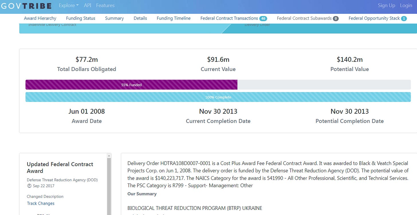 Screenshot of the govtribe.com website page Screenshot of the govtribe.com website page