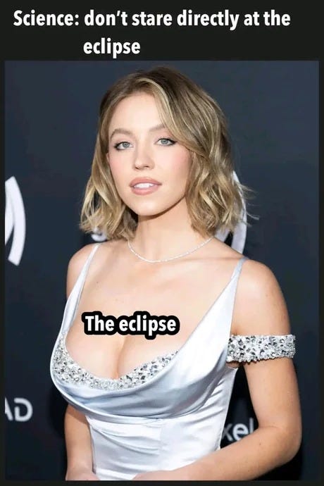 Don't stare directly at the eclipse - Meme by bblub :) Memedroid