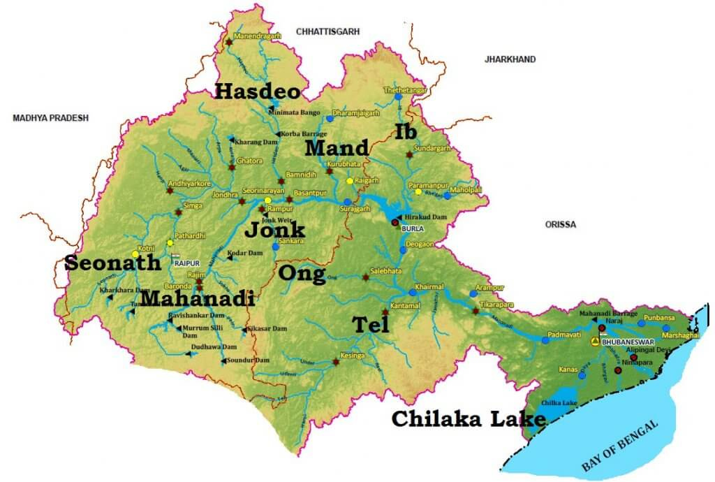 Mahanadi River System UPSC