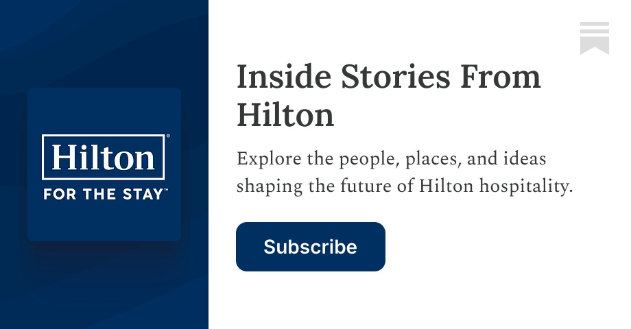 Inside Stories From Hilton | Substack