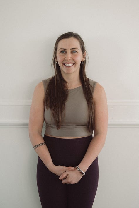 connecting the dots between yoga with Freya and giving away cranes on a stick