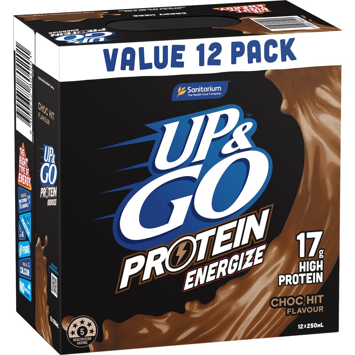Up&Go Protein Energize Liquid Breakfast Choc