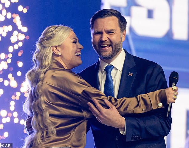 Vance has made several appearances alongside Charlie Kirk's widow, Erika Kirk, at various Turning Point USA events across the US, further cementing his profile as a prominent Republican public figure