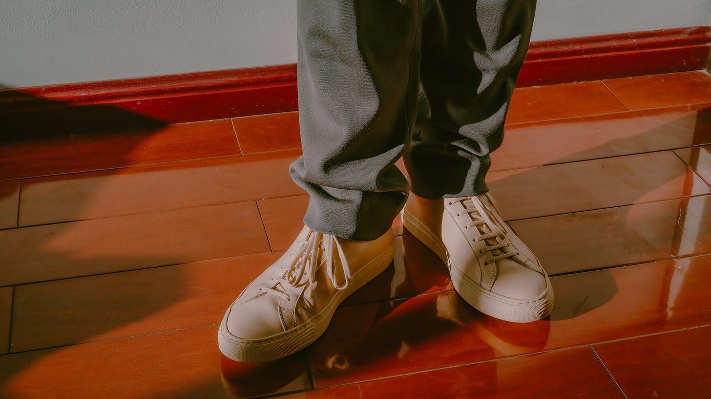 Common Projects Styling