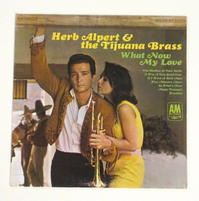 Herb Alpert Tijuana Brass 5 vinyl LPs What Now My Love SRO image 1