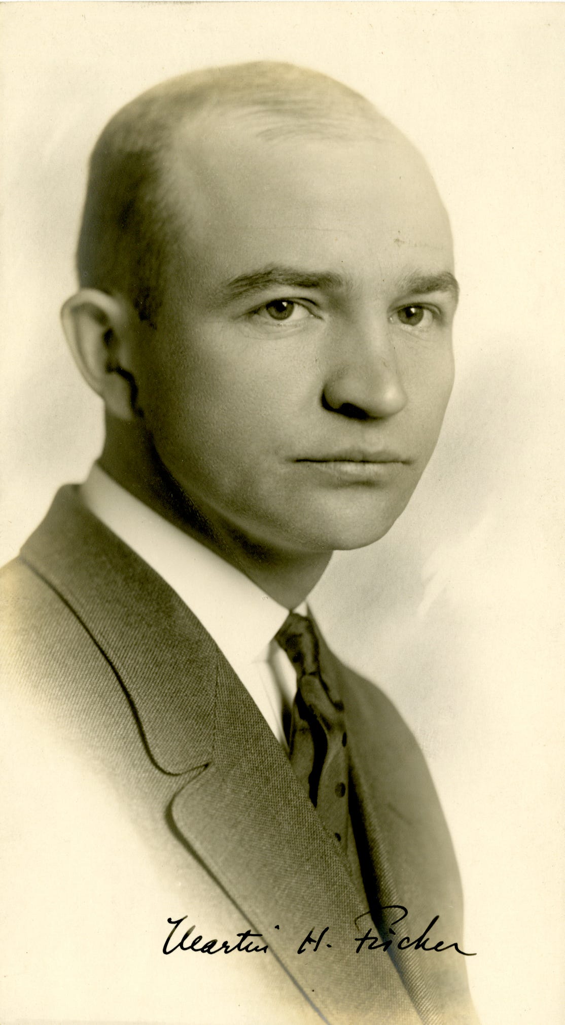 Martin H. Fischer (1879 - 1961) portrait