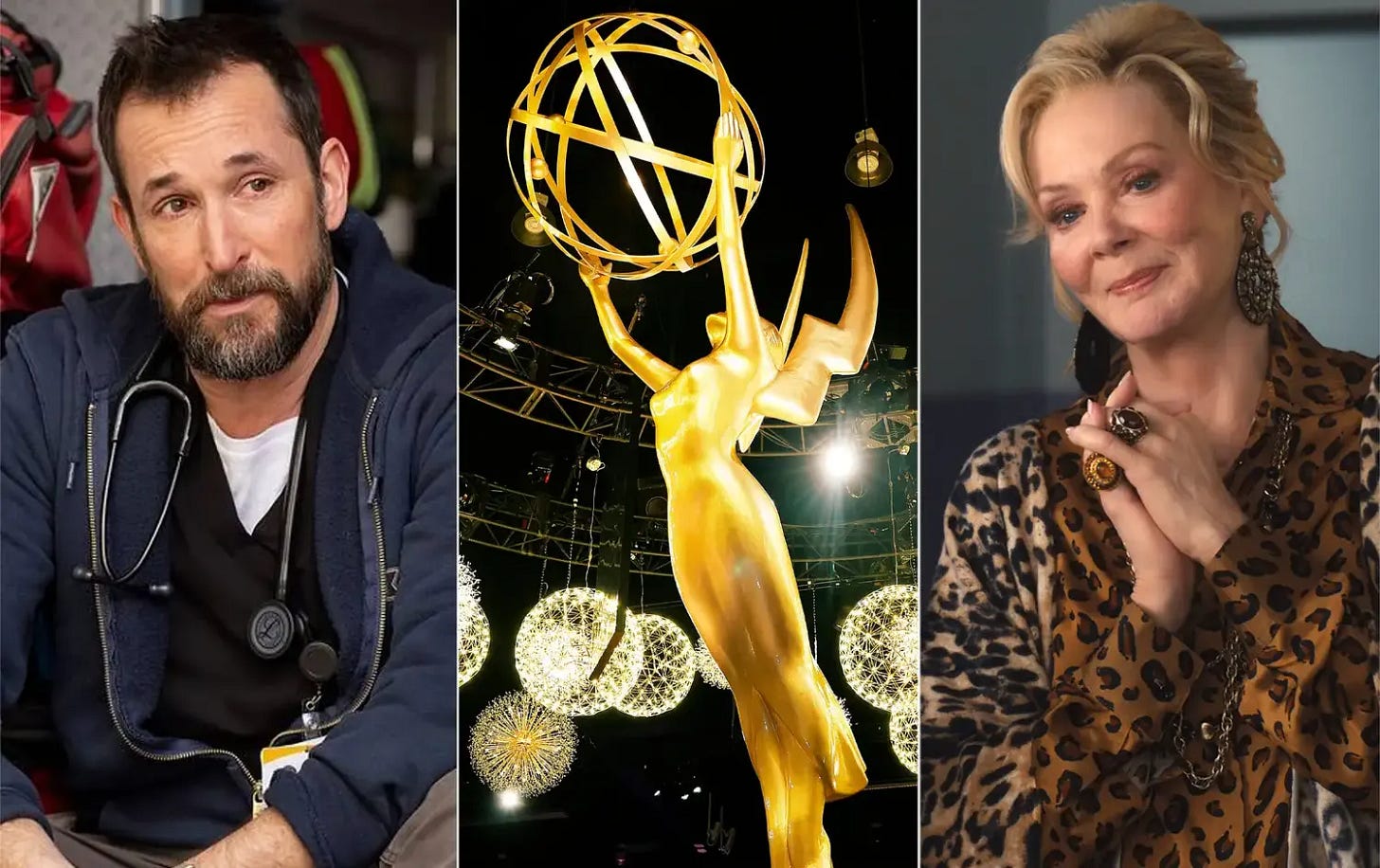 Noah Wyle on 'The Pitt'; Emmy statue; Jean Smart on 'Hacks'