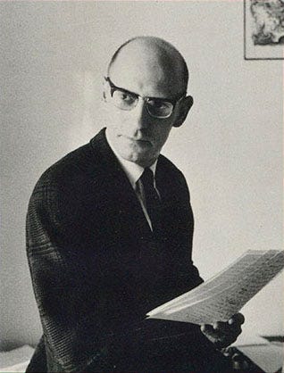 Portrait of Michel Foucault - Image 1 of 9 Portrait of Michel Foucault - Image 1 of 9