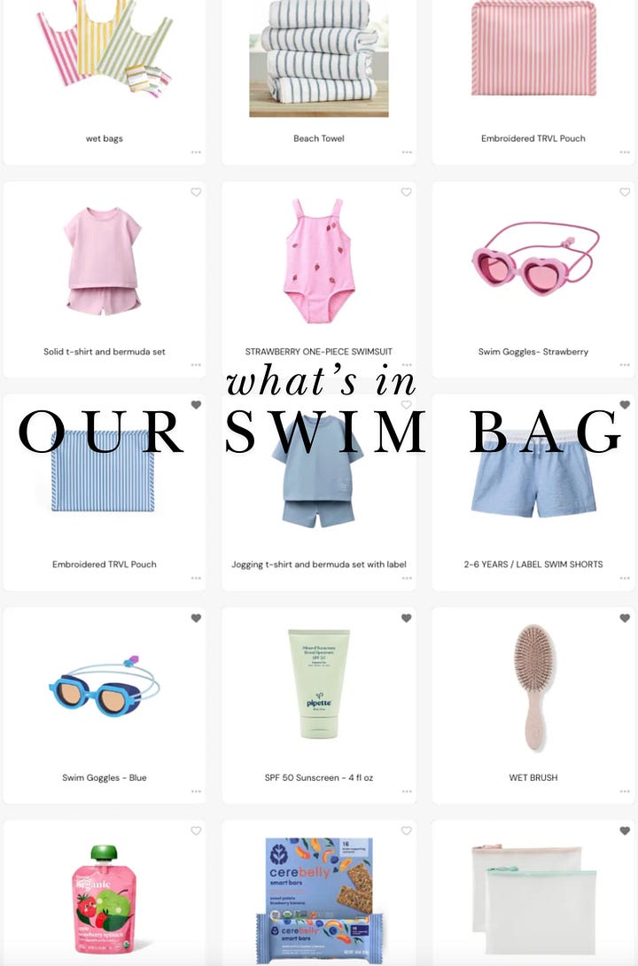 swim bags