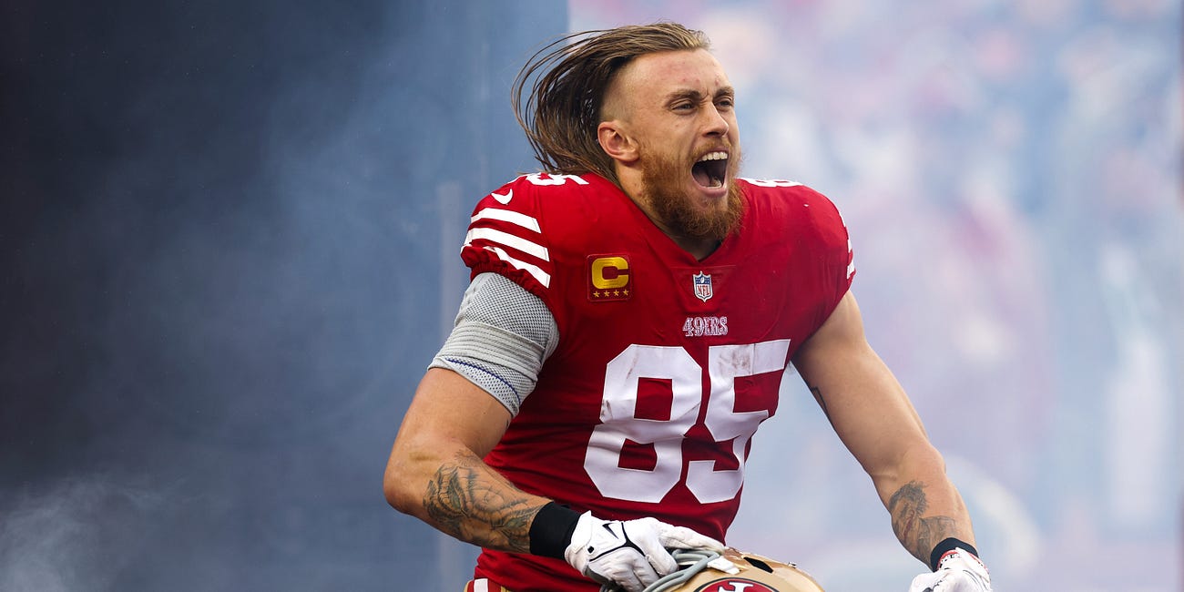 The alter egos of George Kittle