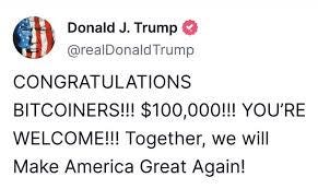 Donald Trump celebrates ...