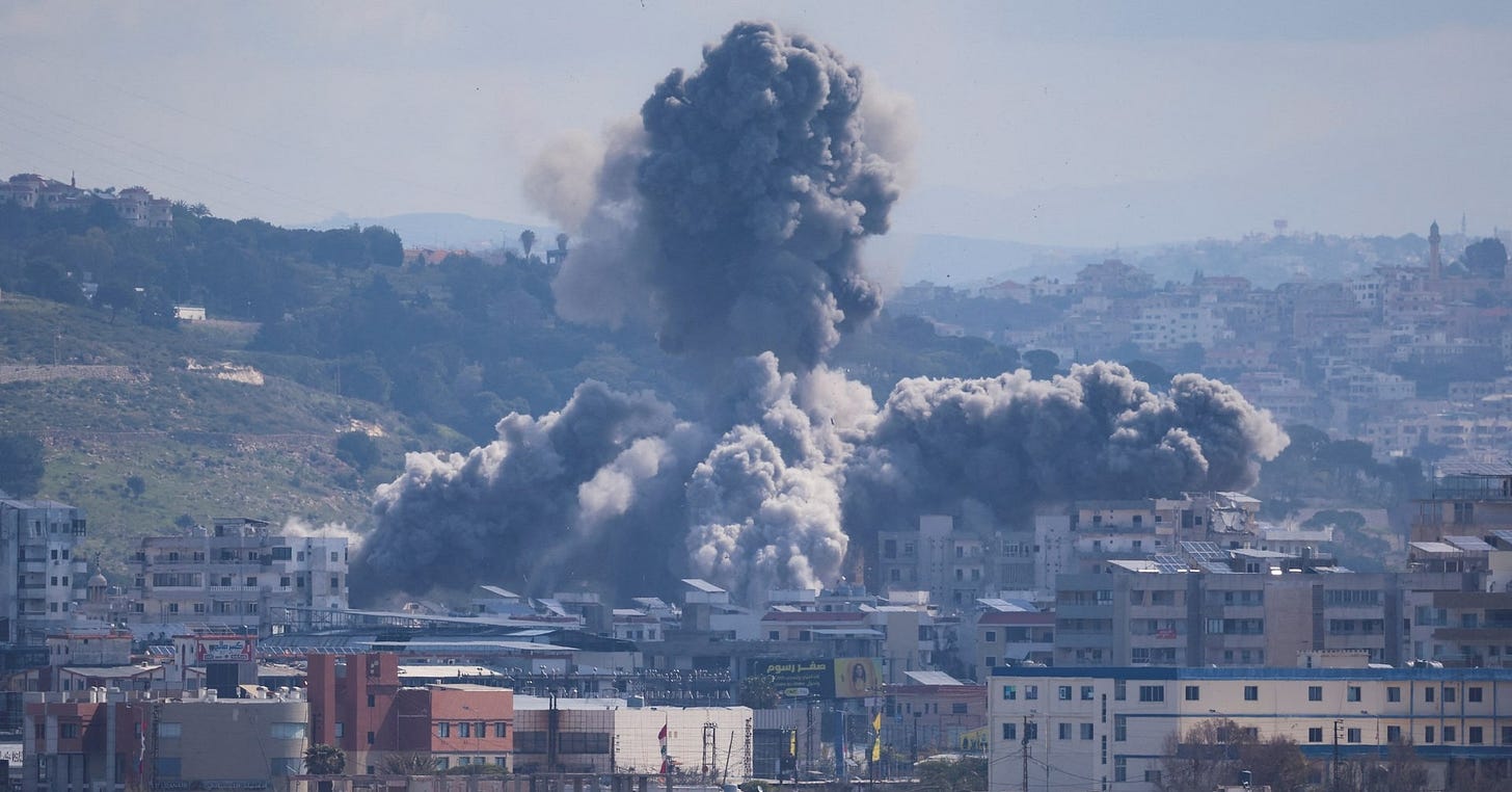 Israeli military launches largest strikes against Hezbollah in Lebanon |  Reuters