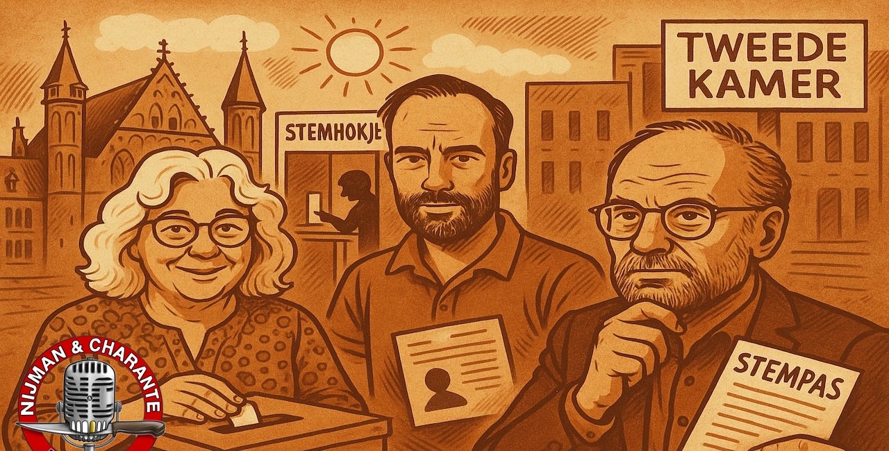Iedereen is medeplichtig aan de democratie - Niesco Dubbelboer in Nijman & Charante #34