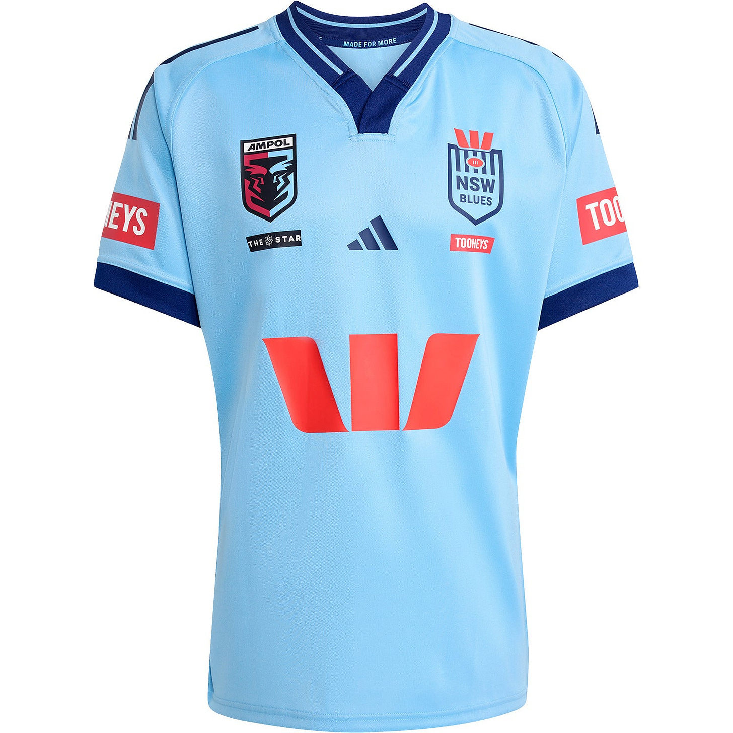 NSW Blues 2025 Mens Home Jersey - View 1