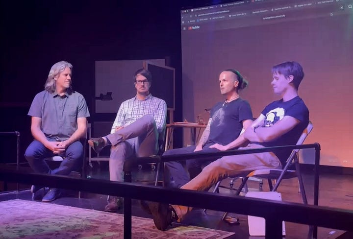 Fuller Futures Synergetics University Gallery and panel