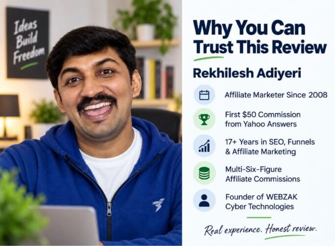Why You Can Trust This Review of Rekhilesh Adiyeri Why You Can Trust This Review of Rekhilesh Adiyeri