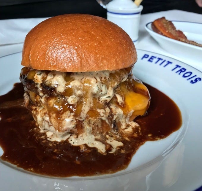 LA's Best Burger? Maybe! Messiest? For Sure! Petit Trois And Their “Big Mec!”  Plus Hollywood's Most Unique Burgers! | Bite! Eat! Repeat!